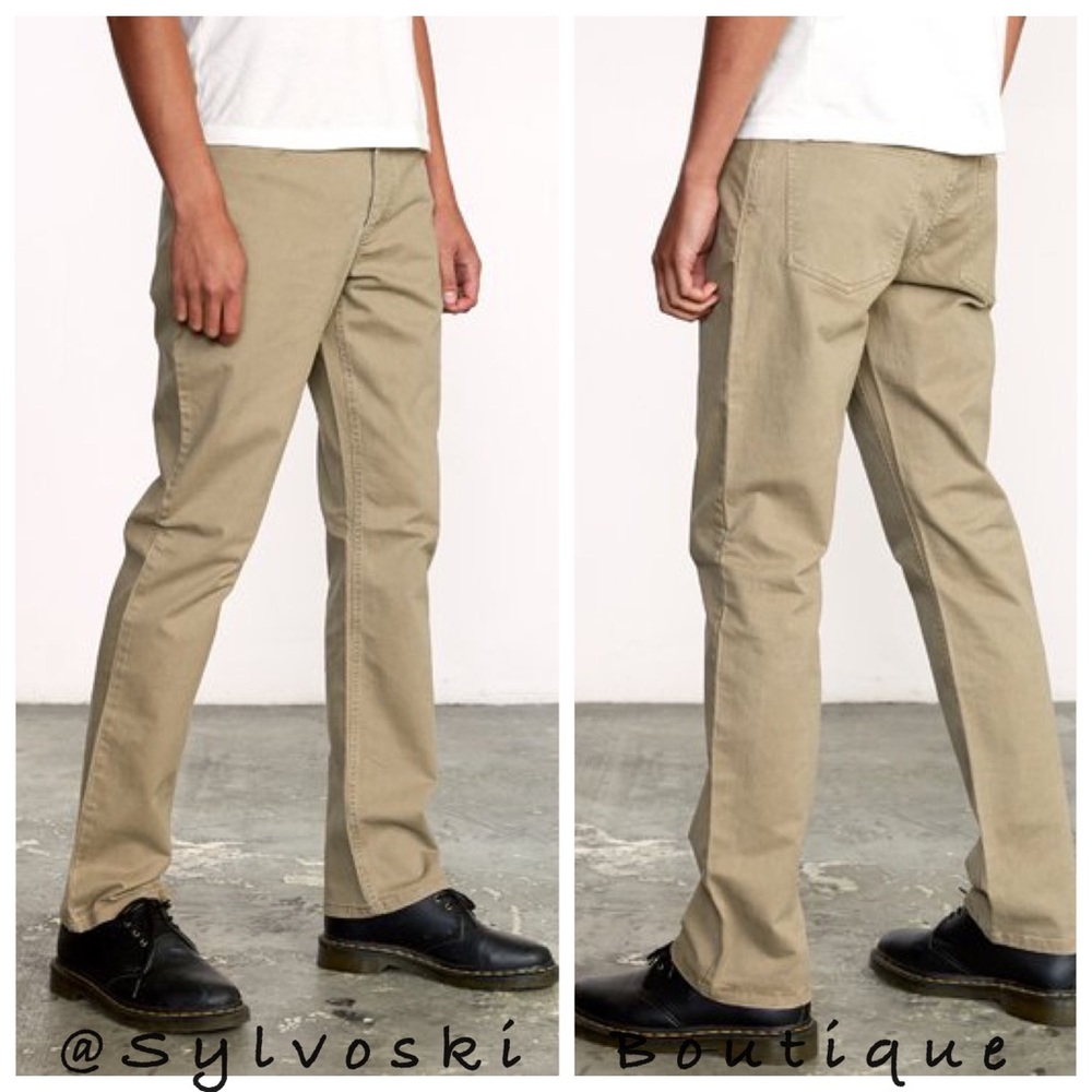 🔥RVCA MEN'S WEEKEND 5-POCKET PANT NWT